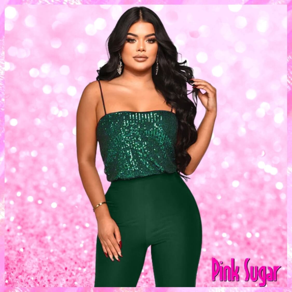 Sequin Party Jumpsuit
