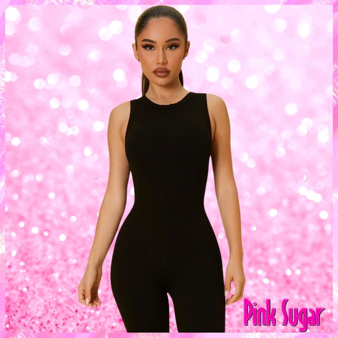 Sleeveless Bodycon Jumpsuit