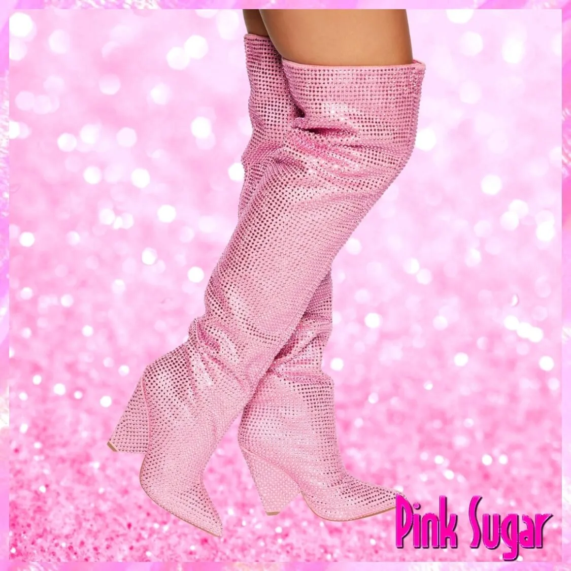 Triangle Heel Boots