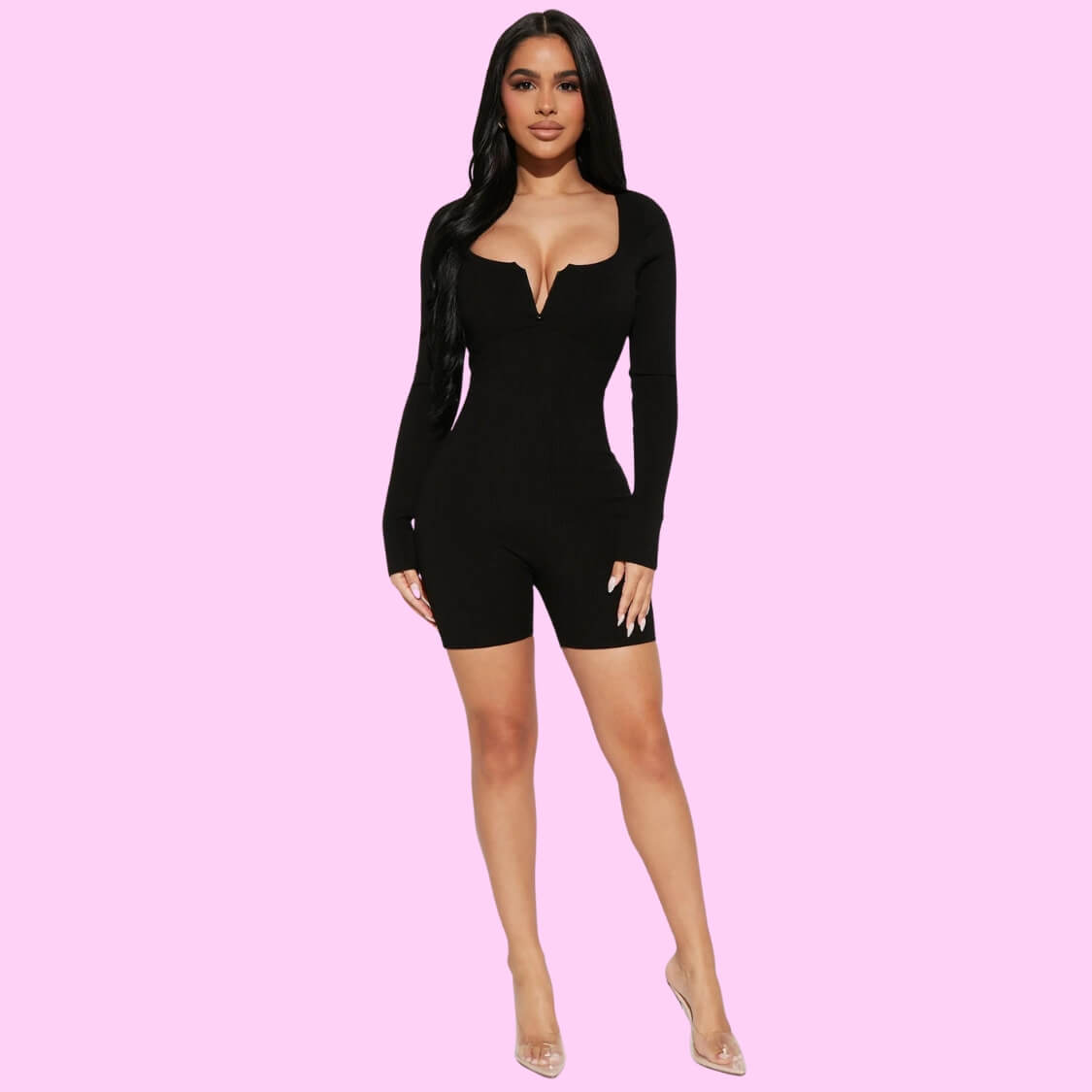 V Bar Romper