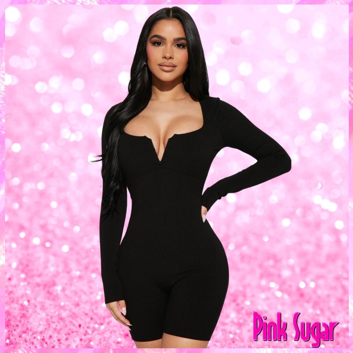 V Bar Romper