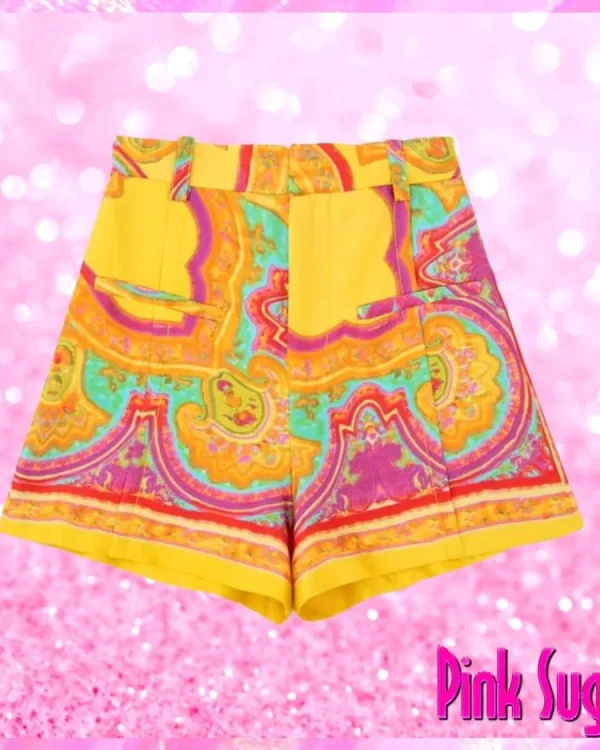 Vintage Totem Floral Shorts