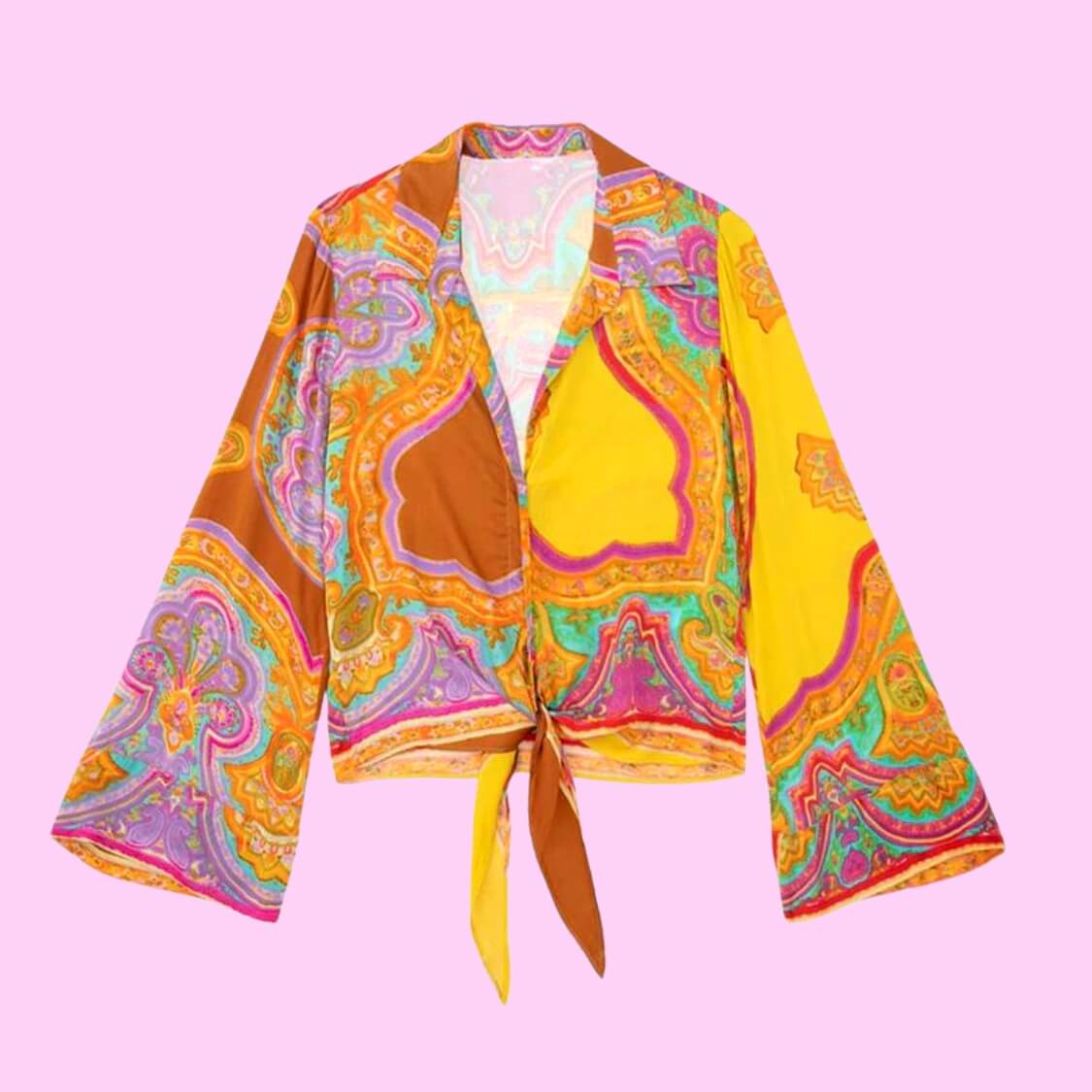 Vintage Totem Floral Top