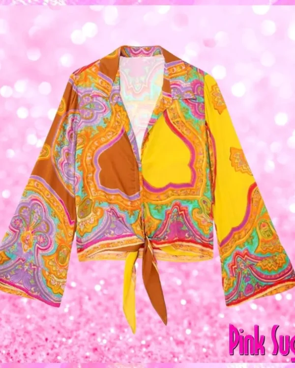 Vintage Totem Floral Top