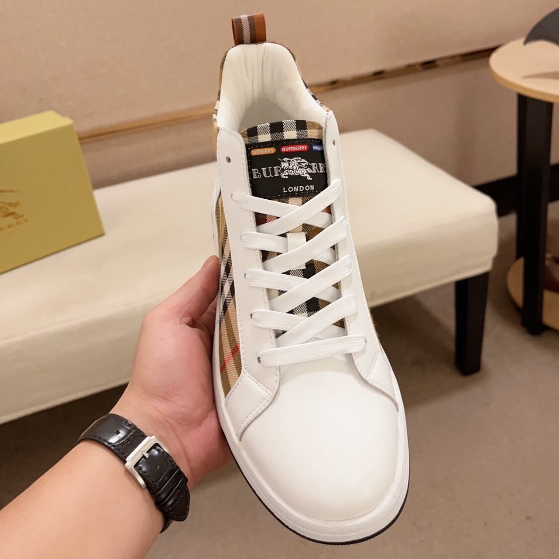 Ankle Support Monogram Sneakers 