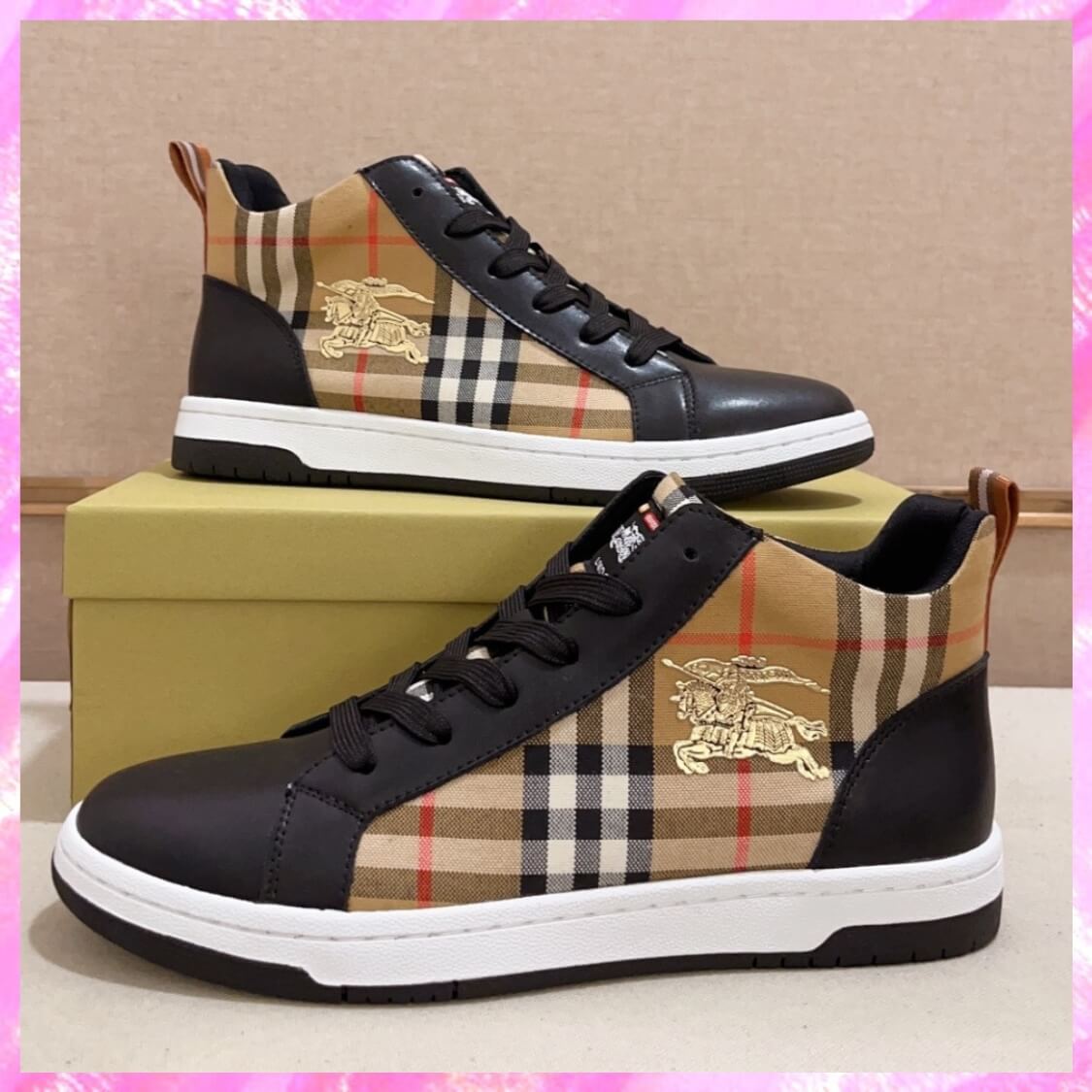 Ankle Support Monogram Sneakers 