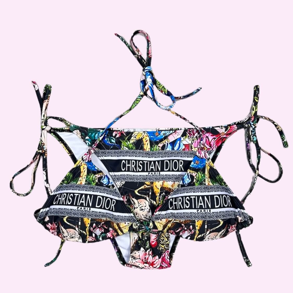 Around The World Monogram Bikini