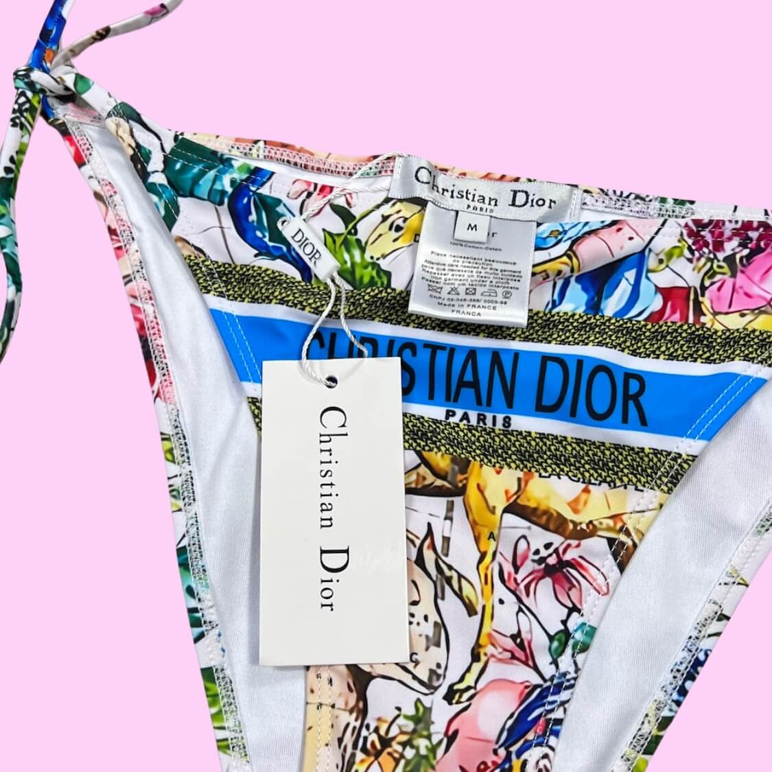 Around The World Monogram Bikini