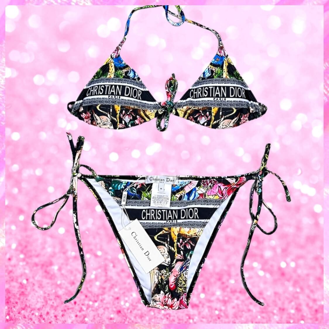 Around The World Monogram Bikini