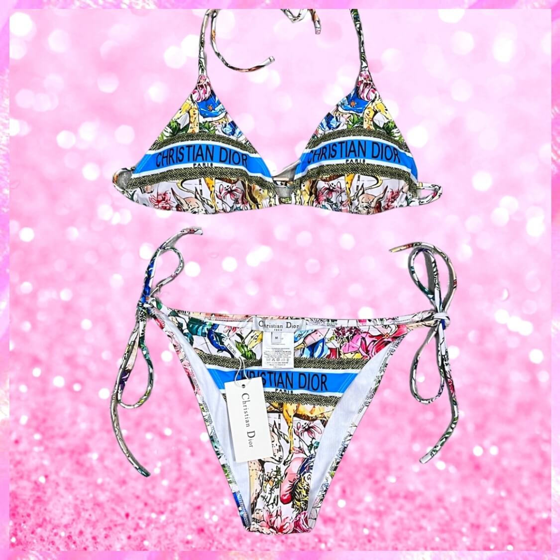 Around The World Monogram Bikini