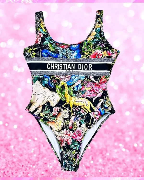 Around The World Monogram Swimsuit