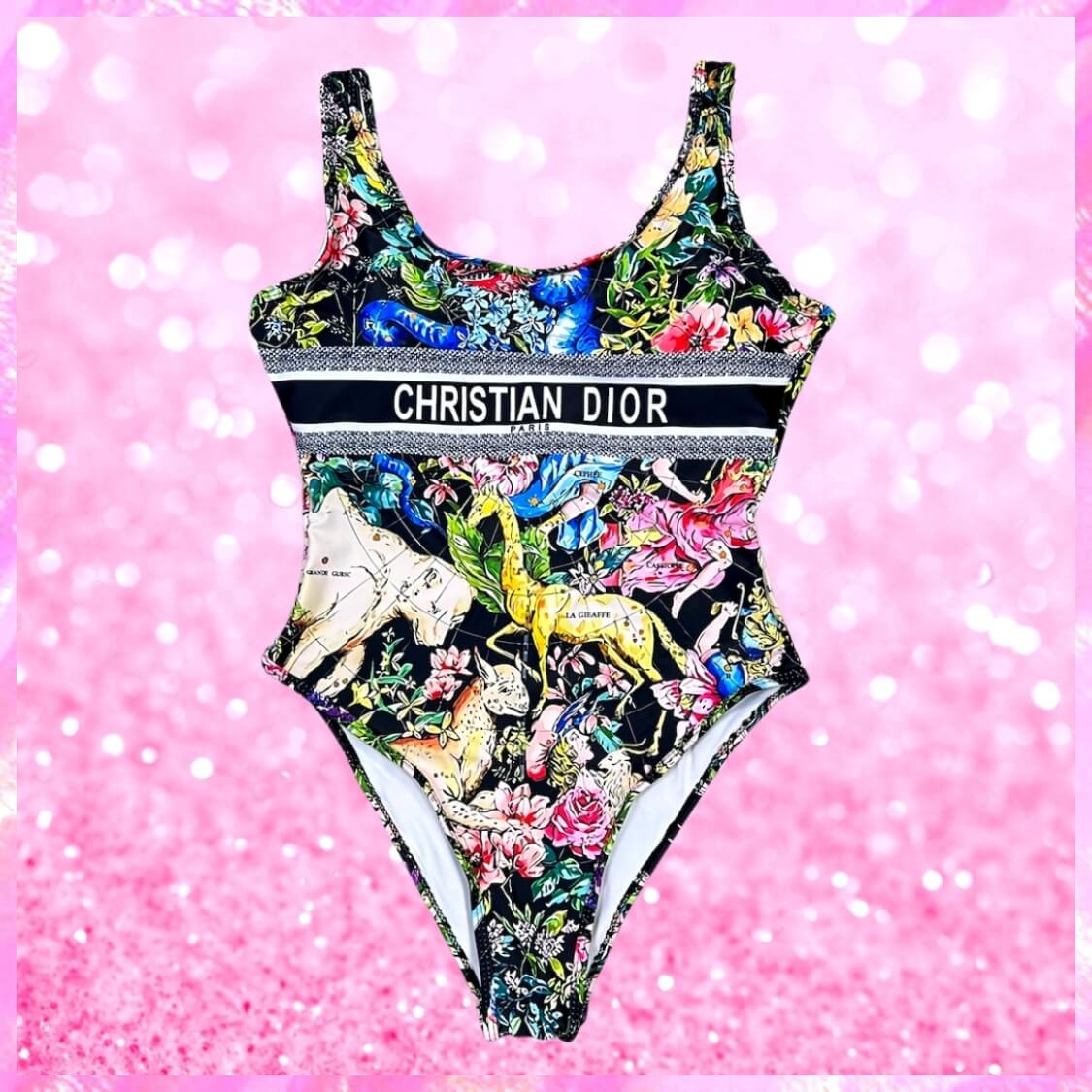 Around The World Monogram Swimsuit
