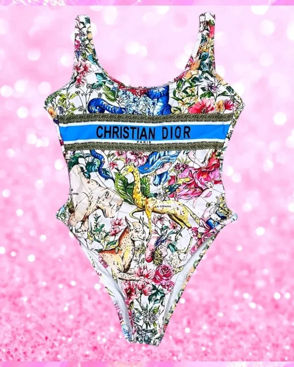 Around The World Monogram Swimsuit