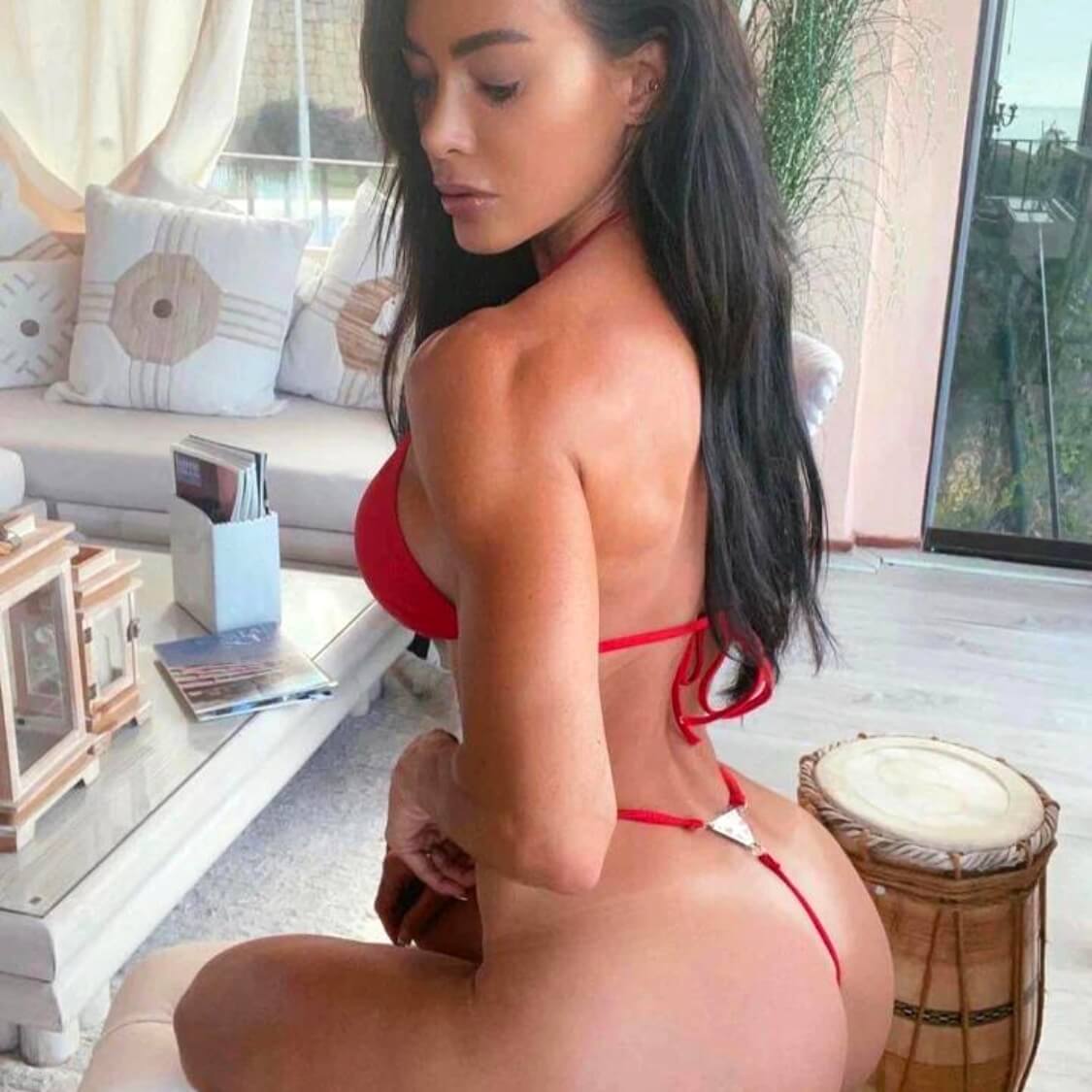 Charm Back Thong Bikini 