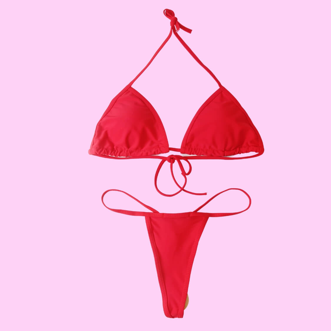 Charm Back Thong Bikini 