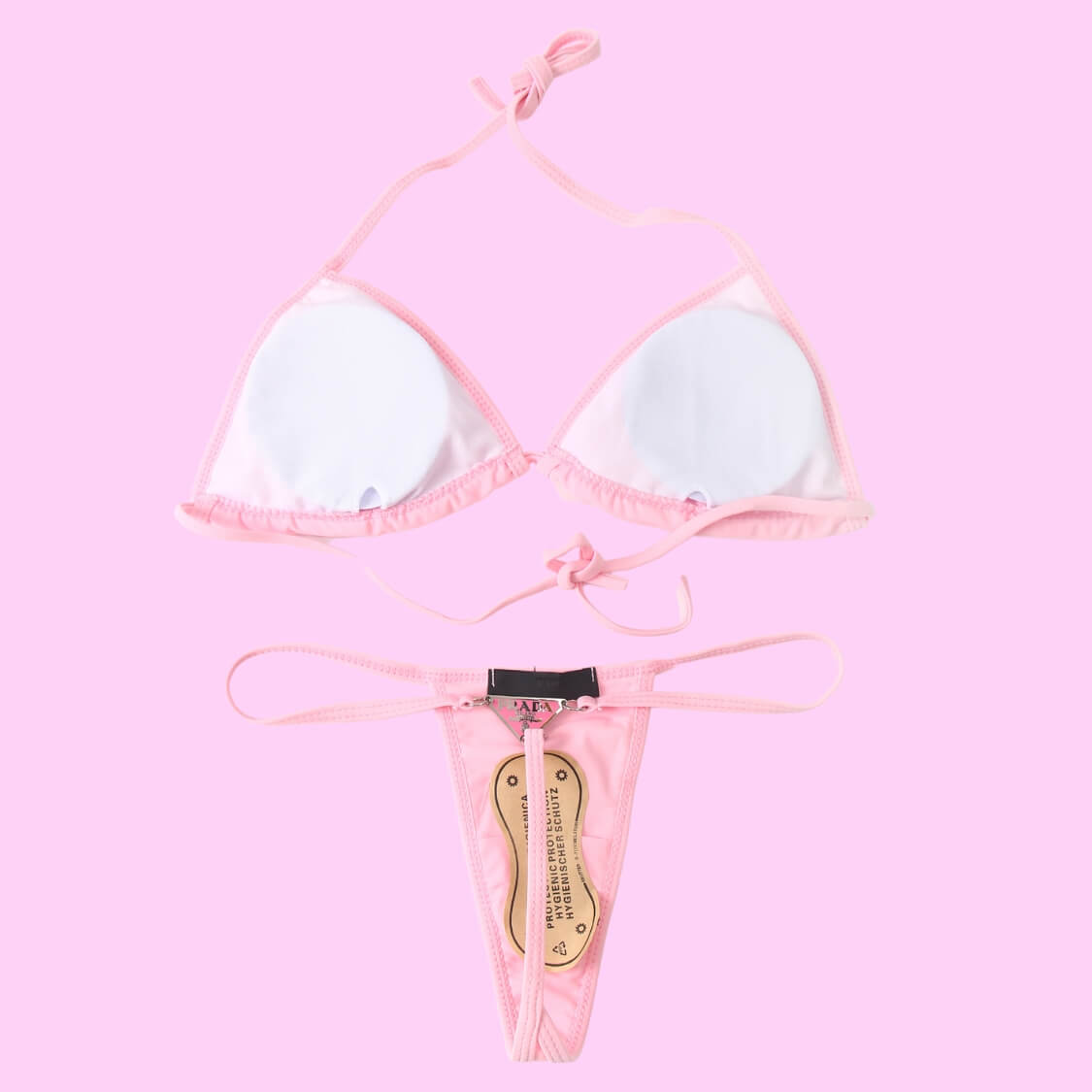 Charm Back Thong Bikini 