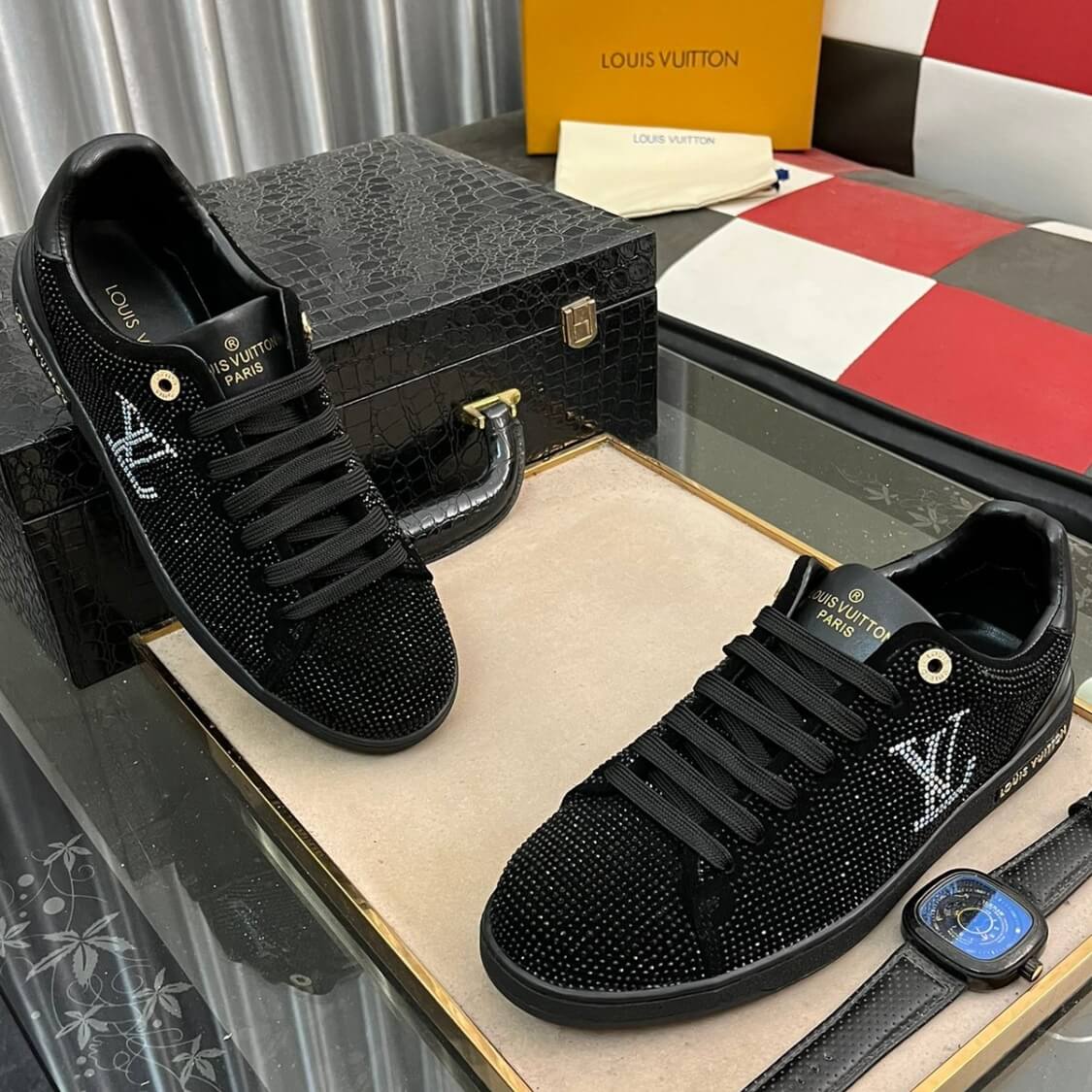 Diamond Monogram Sneakers 