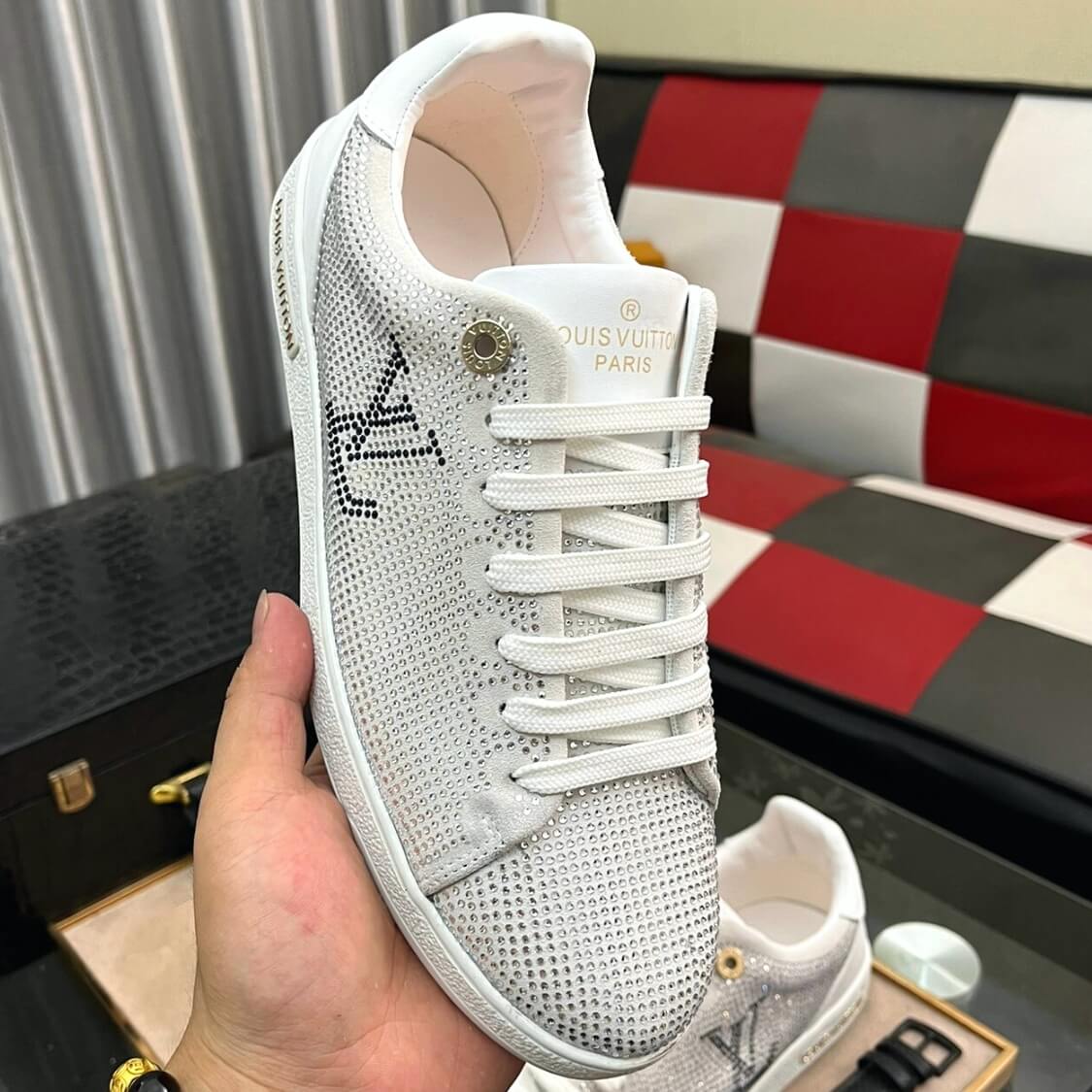 Diamond Monogram Sneakers
