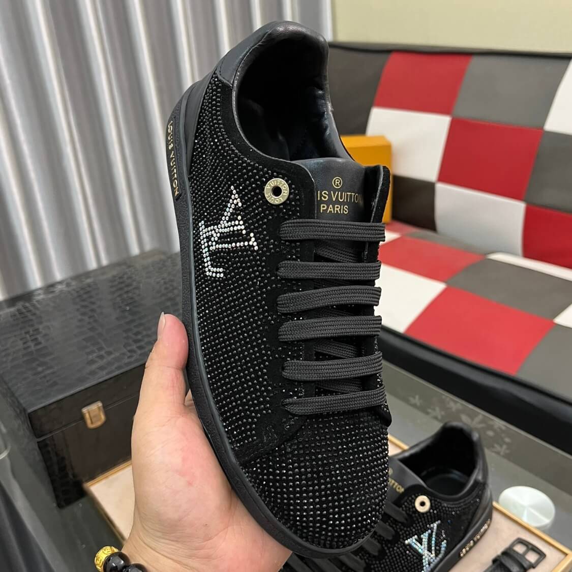 Diamond Monogram Sneakers 