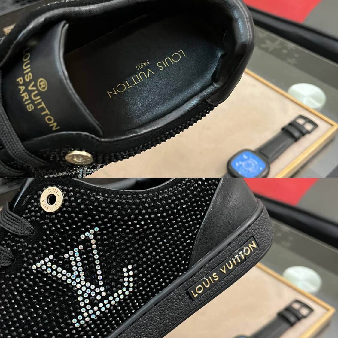 Diamond Monogram Sneakers 