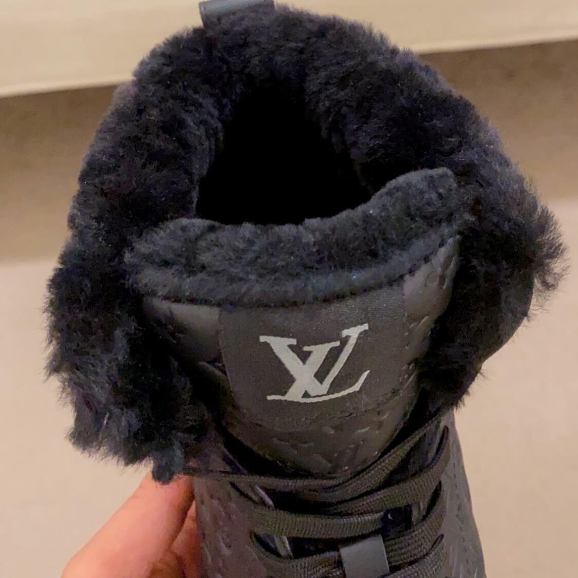 Fur Monogram Sneaker Boots 