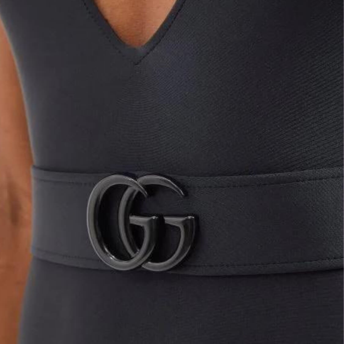 GG Belted Swimsuit 