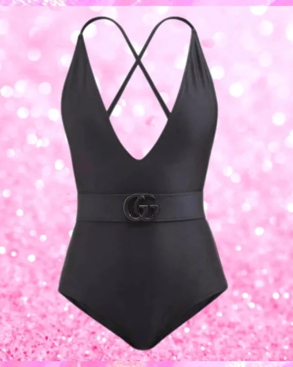GG Belted Swimsuit