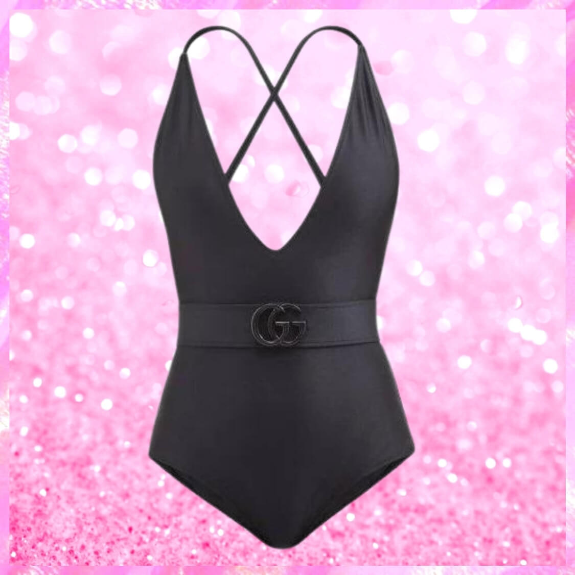 GG Belted Swimsuit 