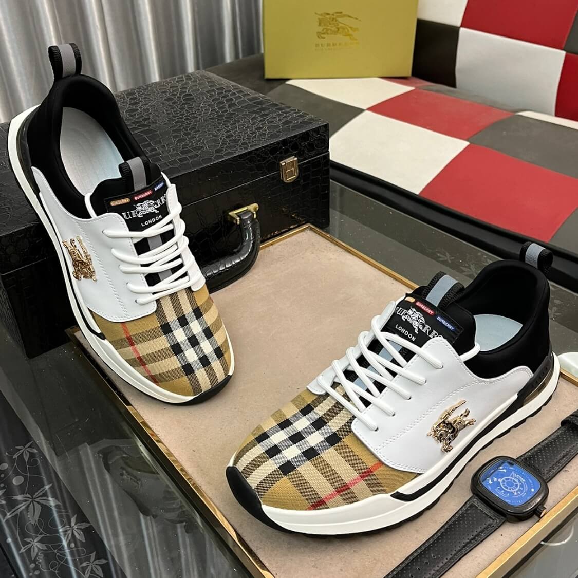 Gold Emblem Trainers 
