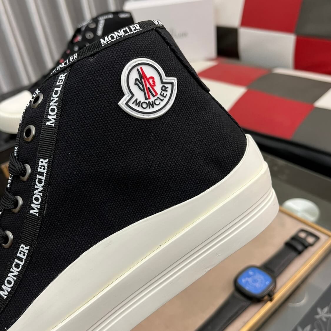 High Top Canvas Sneakers 