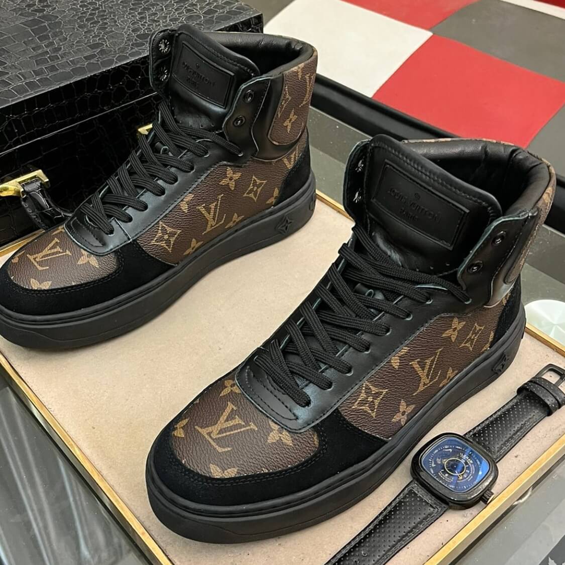 High Top Trainer Sneakers