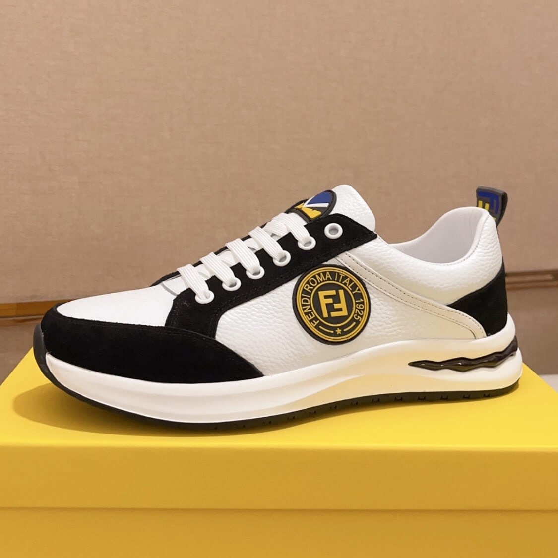 Leather Monogram Sneakers 
