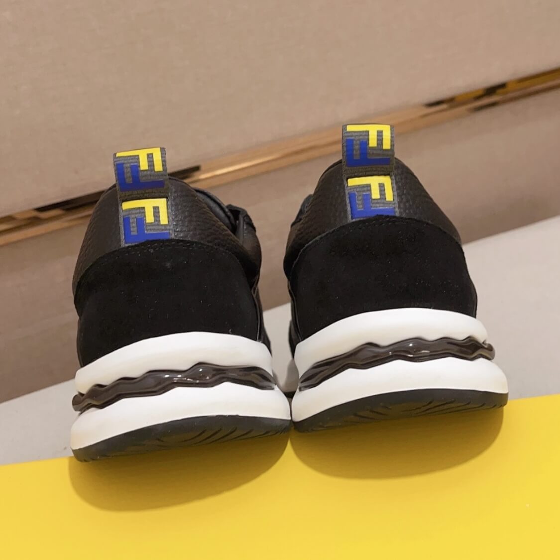 Leather Monogram Sneakers 