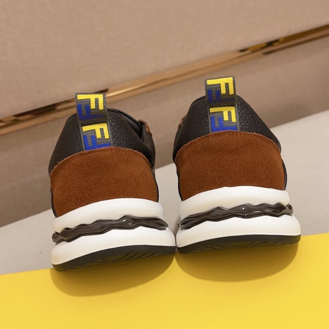Leather Monogram Sneakers