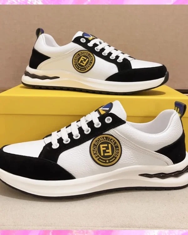Leather Monogram Sneakers