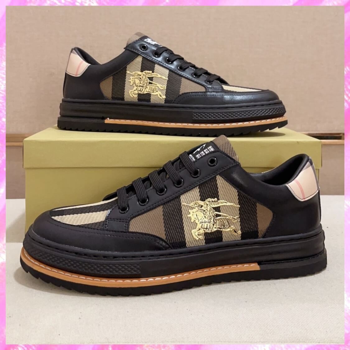 Logo Monogram Trainer Sneakers 