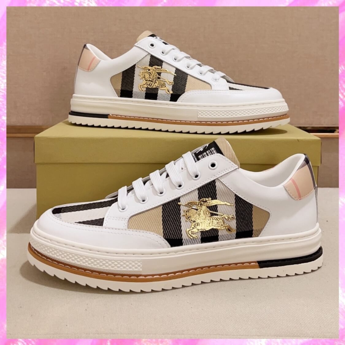 Logo Monogram Trainer Sneakers 