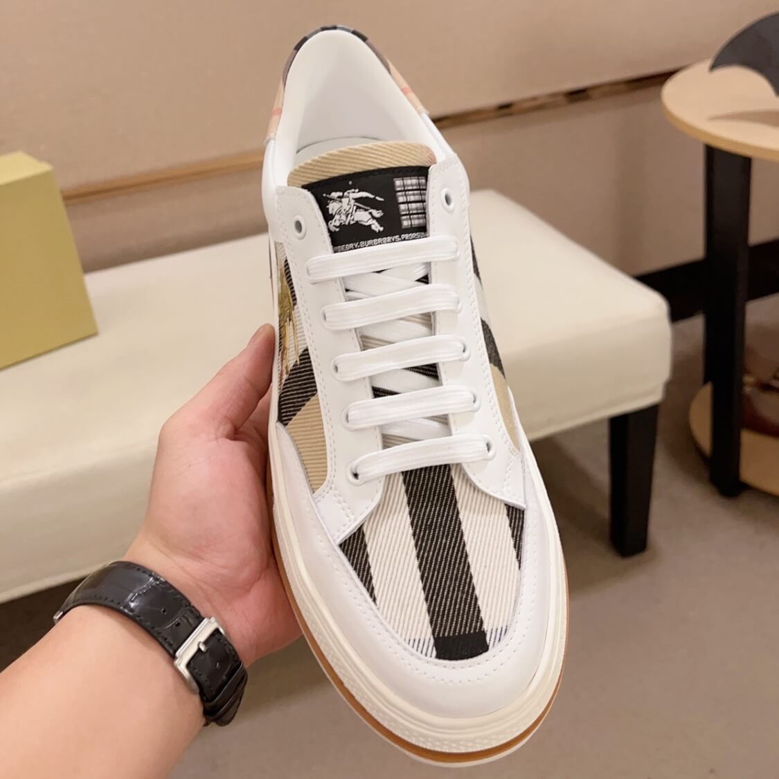 Logo Monogram Trainer Sneakers 