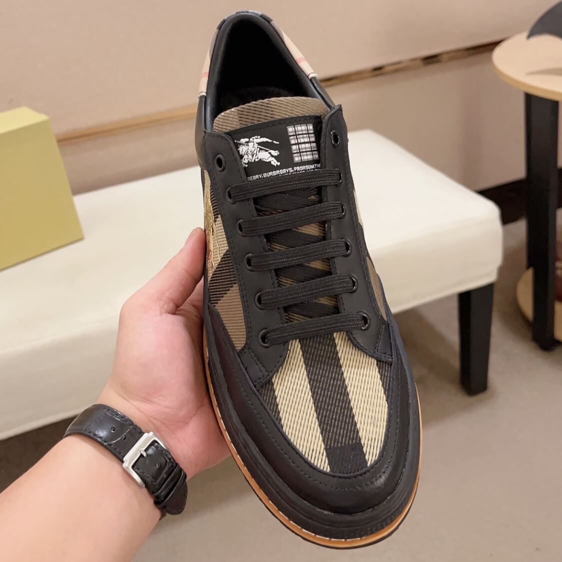 Logo Monogram Trainer Sneakers 