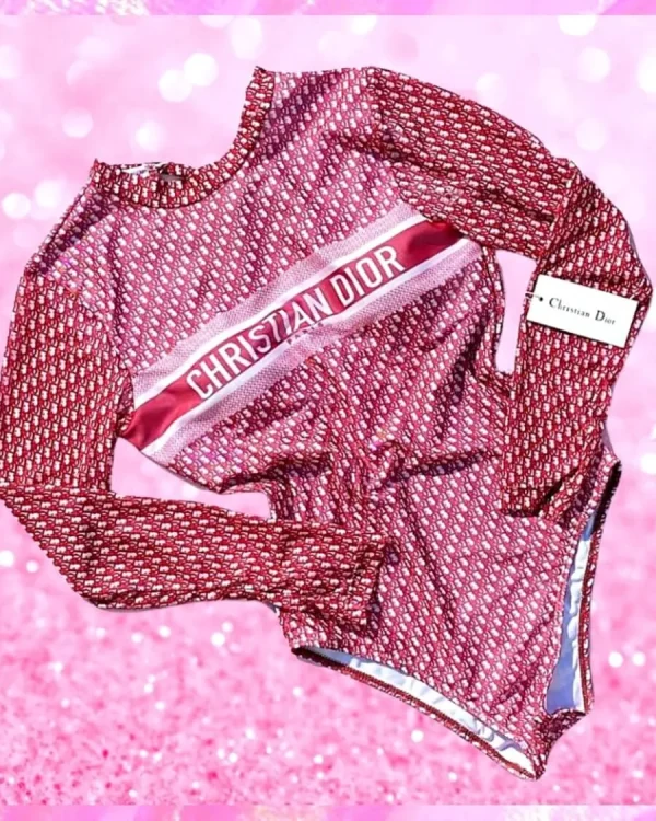 Long Sheer Sleeve Bodysuit