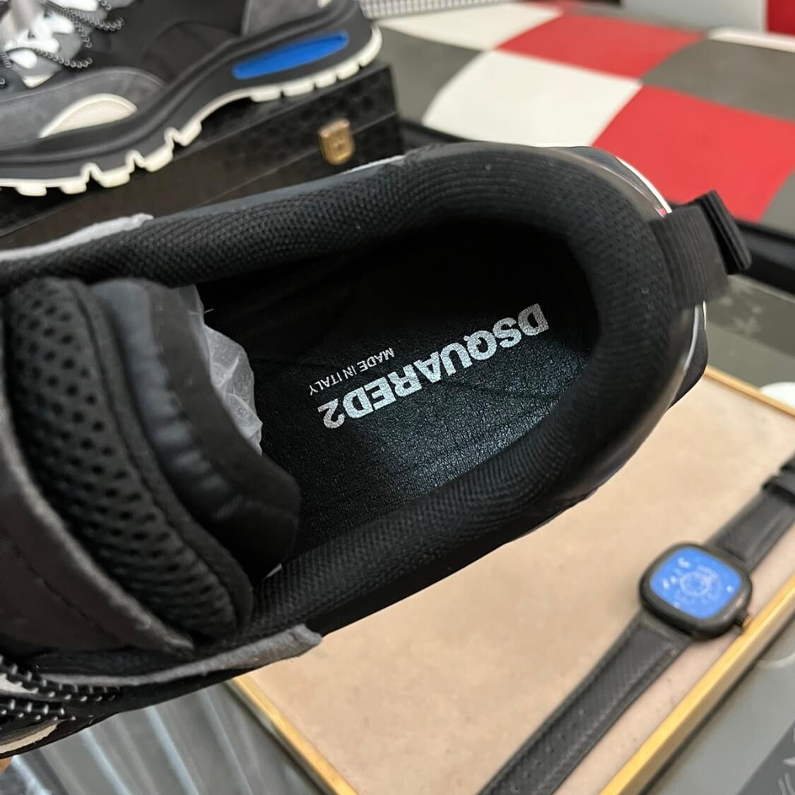 Low-Top Paneled Suede Run Sneakers