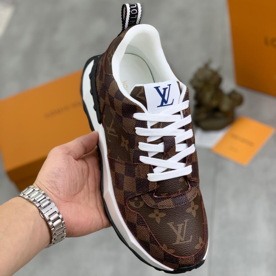 Monogram Checkered Sneakers 