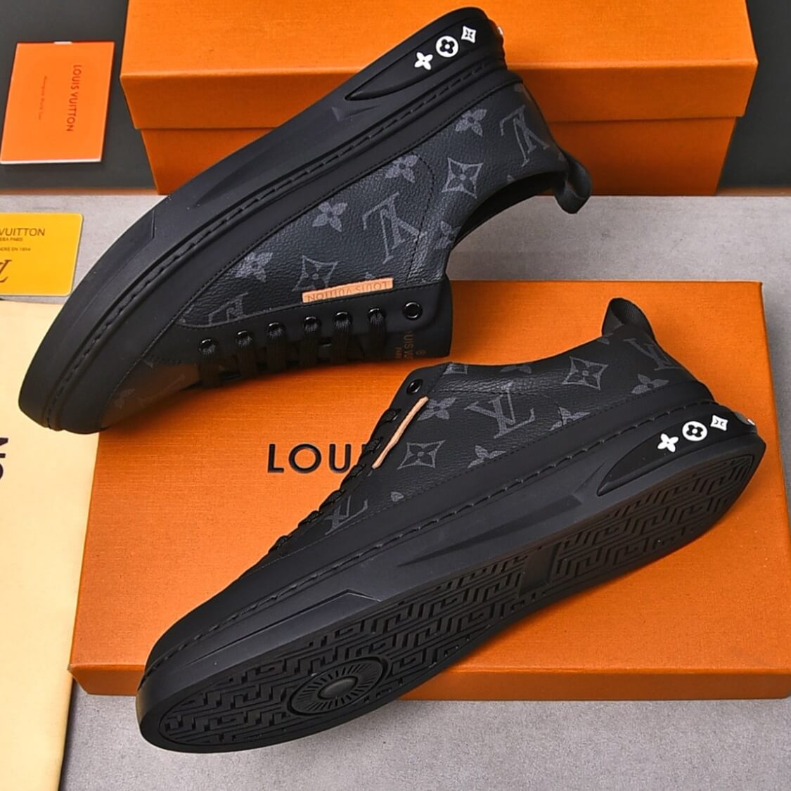 Monogram Logo Sneakers