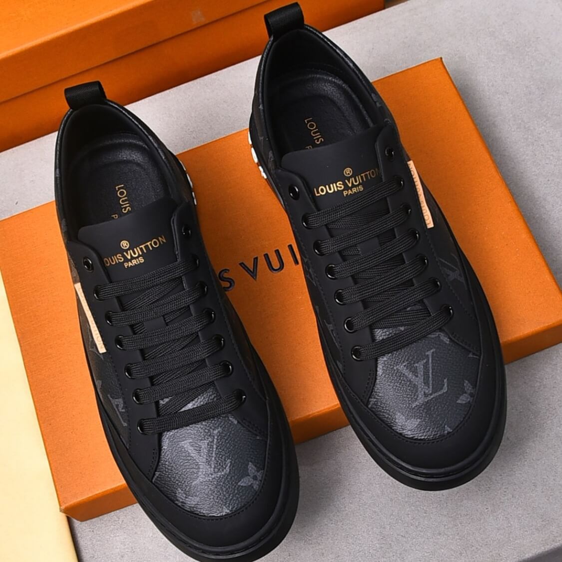Monogram Logo Sneakers