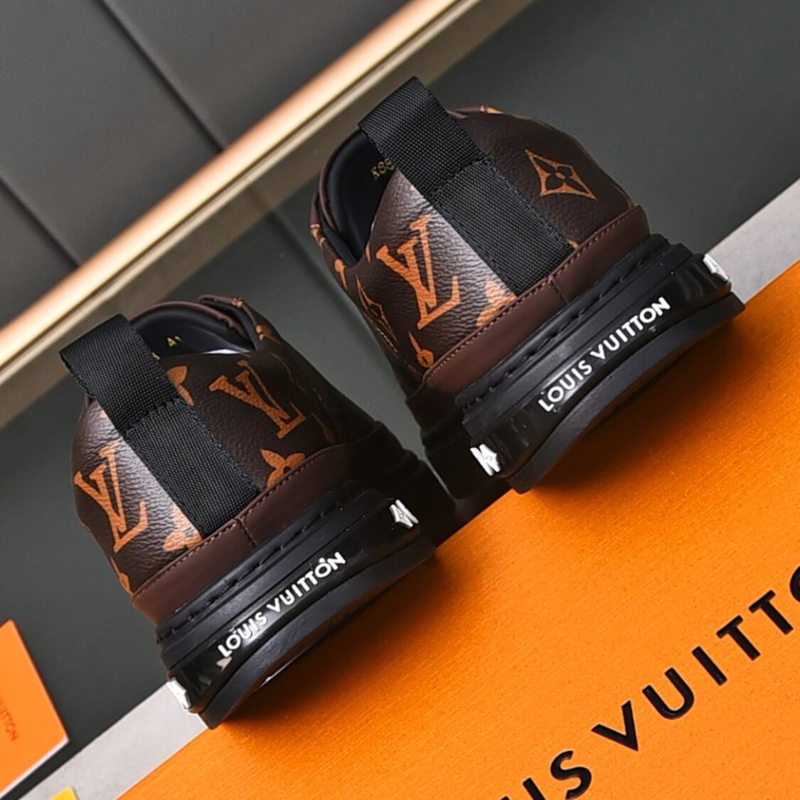 Monogram Logo Sneakers
