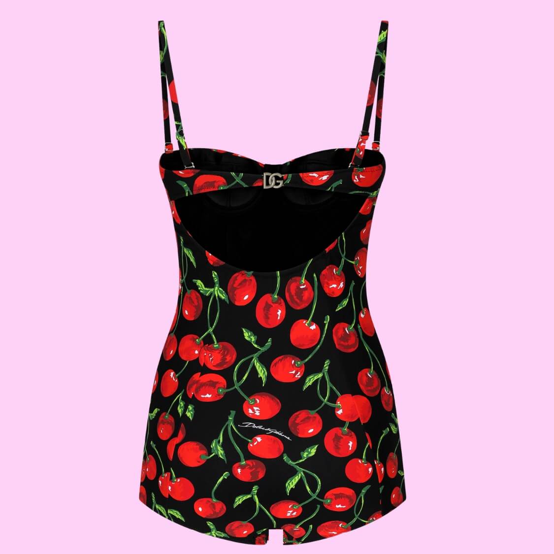 Monogram Push Up Cherry Swimsuit