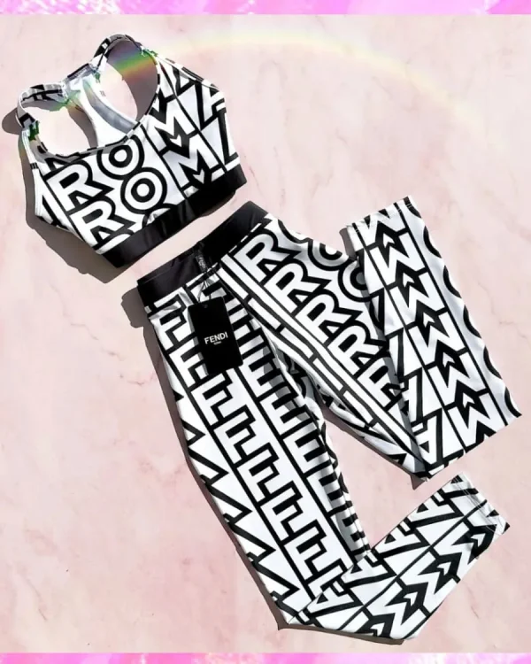 Monogram Yoga Set