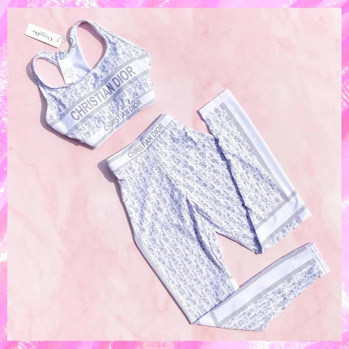 Monogram Dri Fit Yoga Set