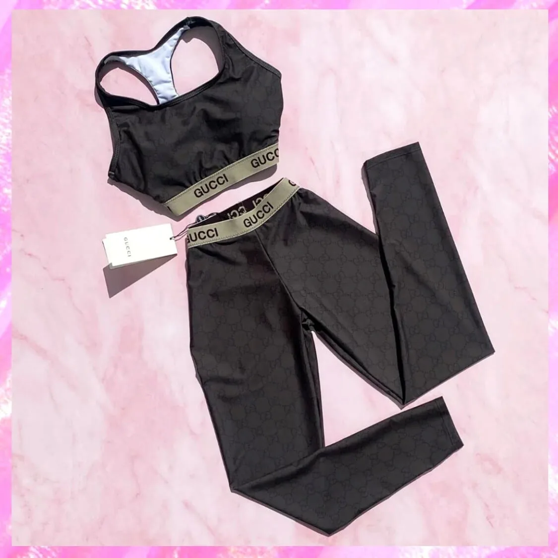 Monogram Dri Fit Yoga Set