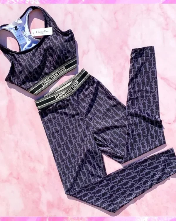 Monogram Dri Fit Yoga Set